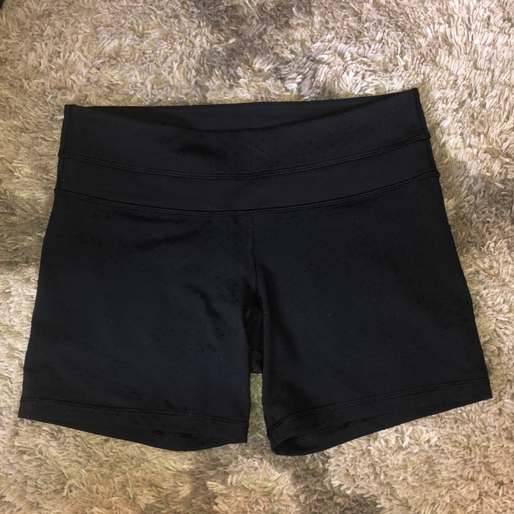 Black lululemon shorts